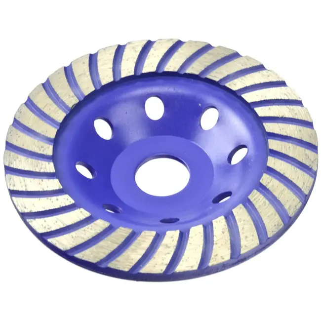 GEKO Diamantschijf - Turbo Rand - 125 mm - 5 mm Segment - Snelle Stofverwijdering