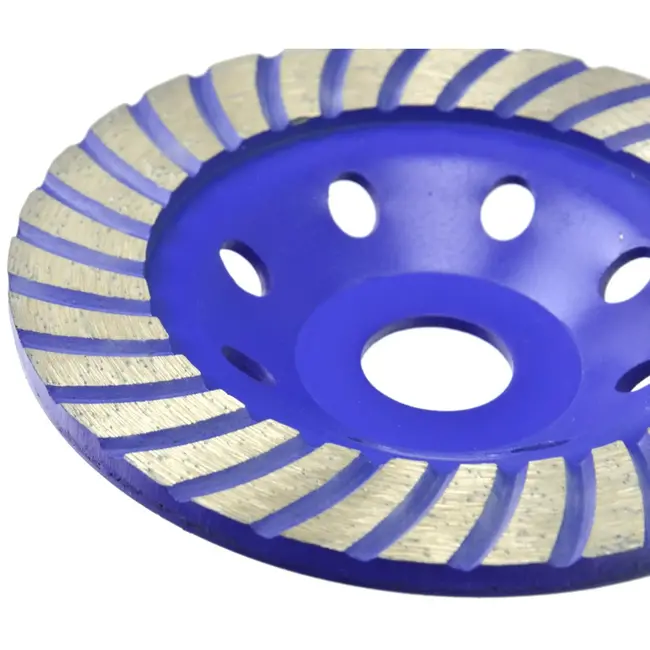 GEKO Diamantschijf - Turbo Rand - 125 mm - 5 mm Segment - Snelle Stofverwijdering