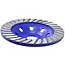 GEKO Diamantschijf - Turbo Rand - 125 mm - 5 mm Segment - Snelle Stofverwijdering