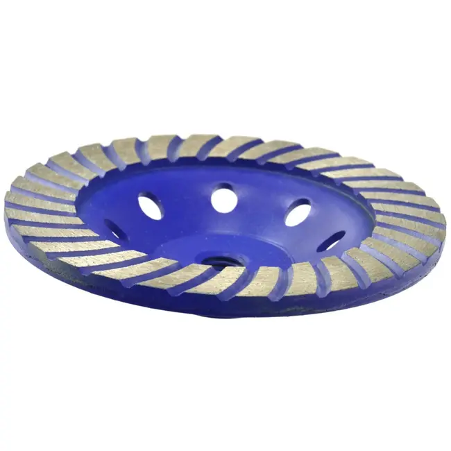 GEKO Diamantschijf - Turbo Rand - Snelle Stofverwijdering - 125 mm - 5 mm Segment