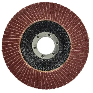 GEKO Aluminiumoxide lamellenschijf - slijpen en afwerken - 115 mm - korrel 80 - 10 stuks