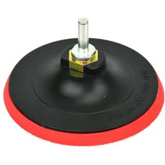 GEKO Klittenband steunpad - 125 mm - M14x2 - Inclusief booradapter