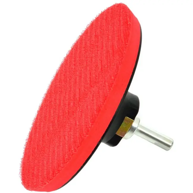 GEKO Klittenband steunpad - 125 mm - M14x2 - Inclusief booradapter