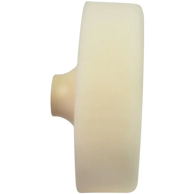 GEKO Polijstschijf - Hard - M14 schroefdraad - 150 mm - Wit