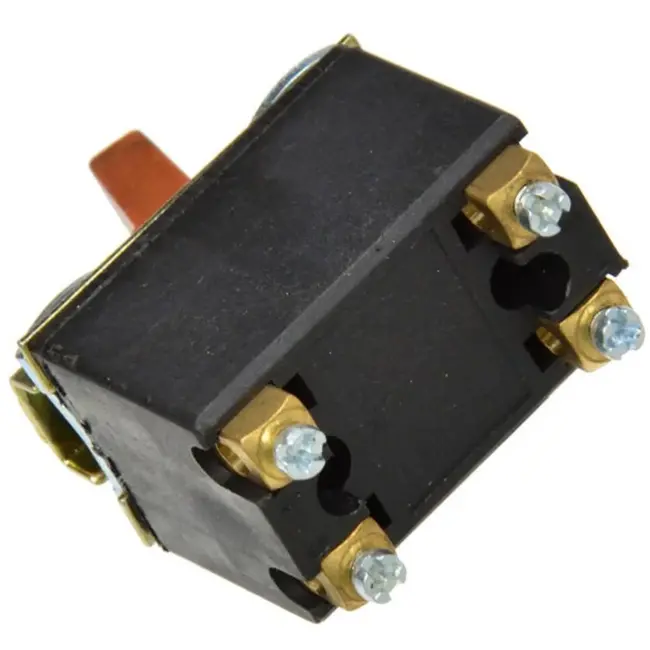 GEKO Twee-standen schakelaar - 5A - 4 elektrische aansluitingen - 31x20x44 mm