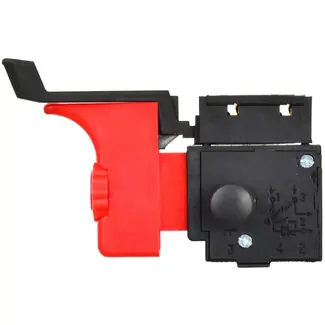 GEKO Schakelaar met snelheidsregeling en omkeerfunctie - 80 mm - Zwart