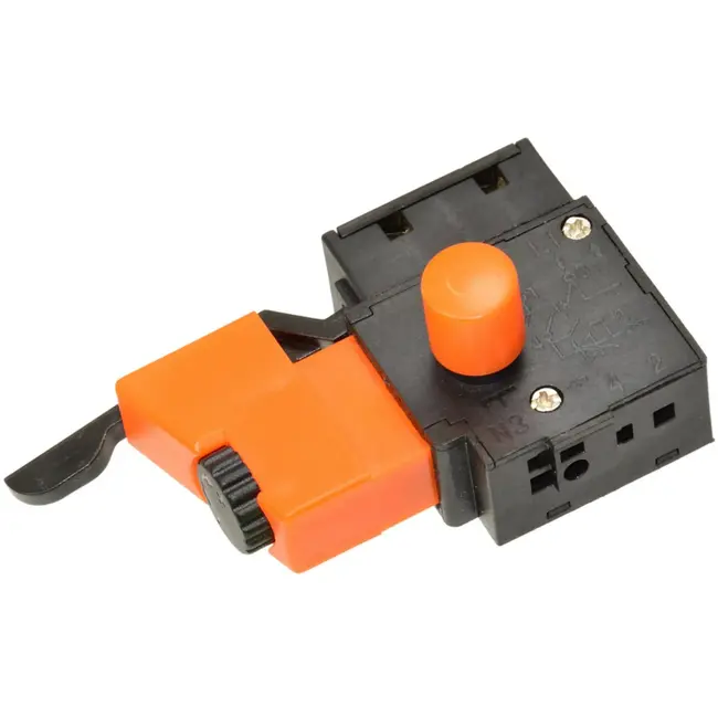 GEKO Schakelaar met snelheidsregeling en omkeerfunctie - 75 mm - Compact ontwerp