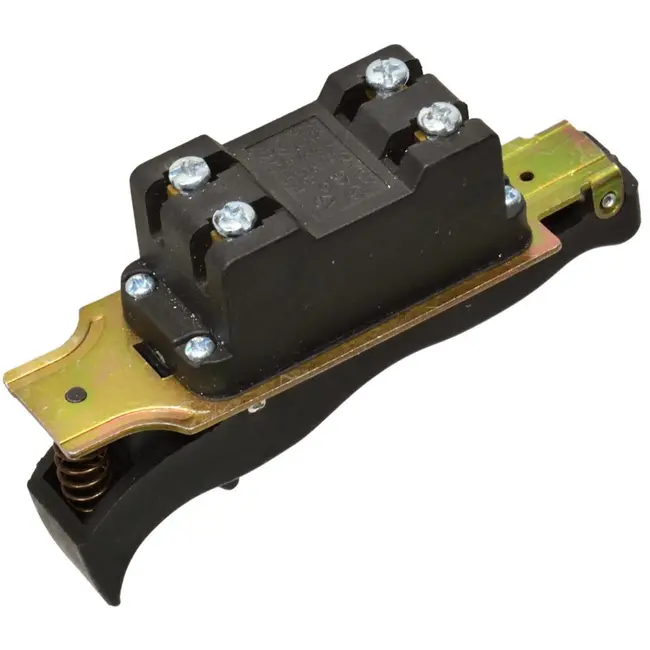 GEKO Schakelaar voor slijpmachine - Drukknop - 4 elektrische aansluitingen - 100x31x60 mm