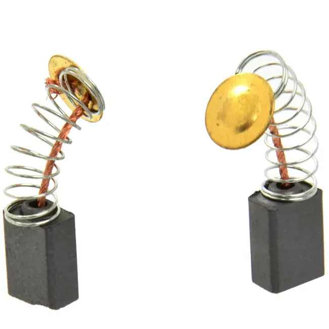 GEKO Koolborstels voor slijpmachine - 5 x 8 x 11 mm - 10 sets van 2 stuks