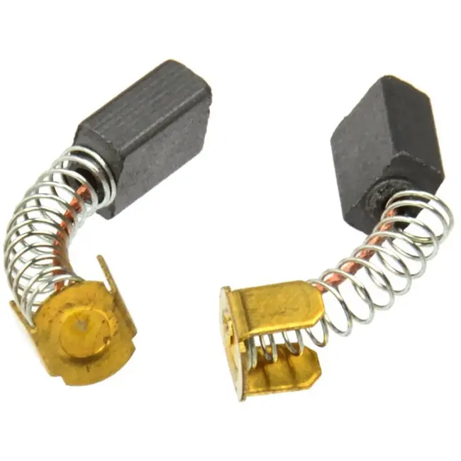 GEKO Koolborstels voor slijpmachine - 5 x 8 x 12 mm - 10 sets van 2 stuks