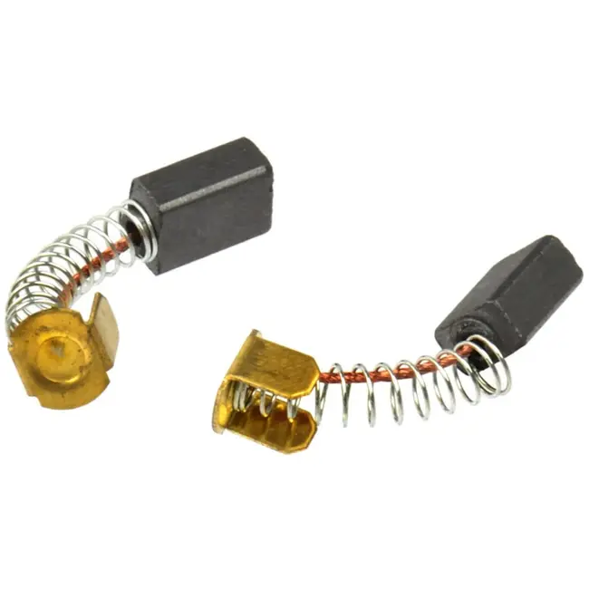 GEKO Koolborstels voor slijpmachine - 5 x 8 x 12 mm - 10 sets van 2 stuks