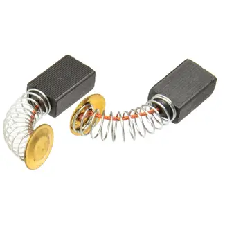 GEKO Koolborstels voor slijpmachine 180o - 7 x 11 x 16 mm - 10 sets van 2 stuks