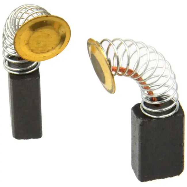 GEKO Koolborstels voor slijpmachine 180o - 7 x 11 x 16 mm - 10 sets van 2 stuks