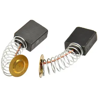 GEKO Koolborstels voor Haakse Slijper - 8 x 14 x 17 mm - Geschikt voor 230 mm modellen - 20 Stuks