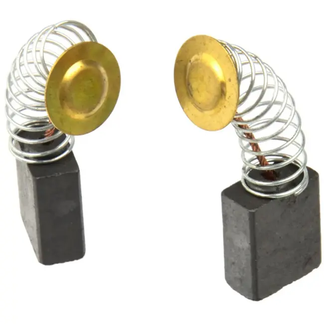 GEKO Koolborstels voor Haakse Slijper - 8 x 14 x 17 mm - Geschikt voor 230 mm modellen - 20 Stuks