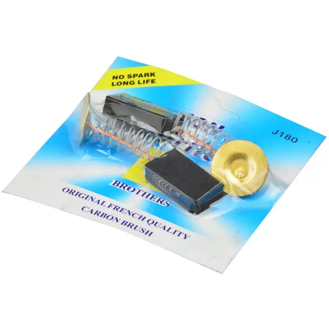 GEKO Koolborstels voor slijpmachine - 8x16x26 mm - Set van 2 stuks