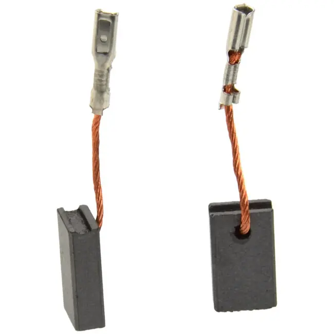 GEKO Koolborstels - 5x10x17 mm - Set van 2 - Geschikt voor snelheidsregeling en langzame start