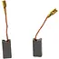 GEKO Koolborstels - Compact - Set van 2 - 5x8x16,5 mm