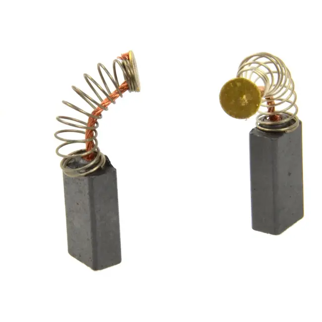 GEKO Koolborstels - Compacte Maat - 5x8x16,5 mm - Duurzaam Carbon