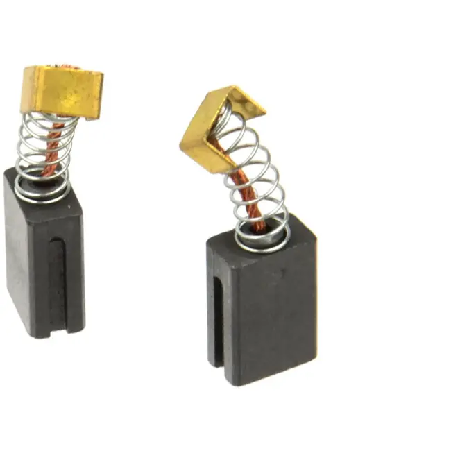 GEKO Koolborstels - Dubbelzijdige Groeven - 6 x 10 x 15 mm - 10 sets van 2 stuks