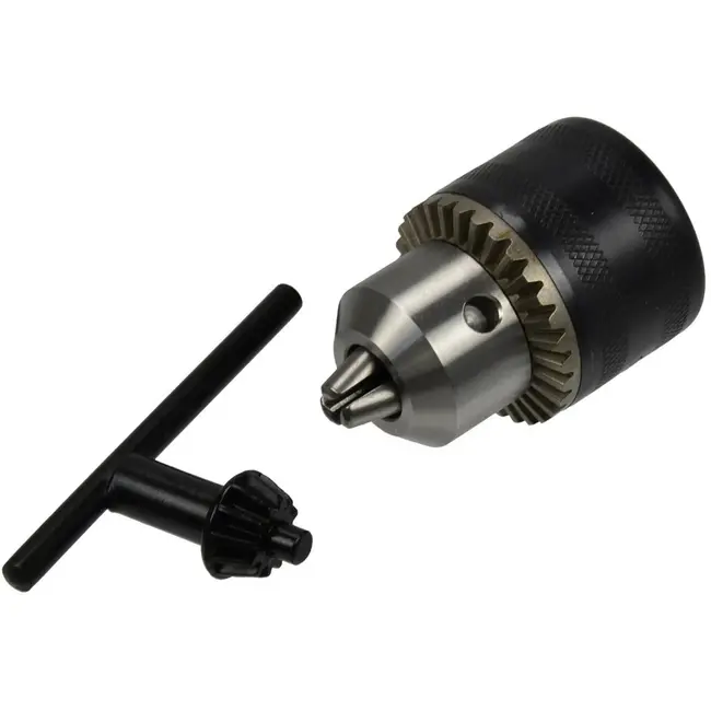 GEKO Boorkop - Geschikt voor kleine ratelboren - 1,5-13 mm - Met sleutel - 3/8" schroefdraad