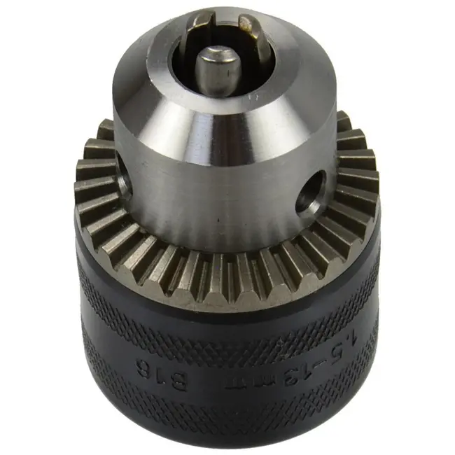 GEKO Boorkop met sleutel - Geschikt voor 1,5-13 mm boren - B16 schroefdraad