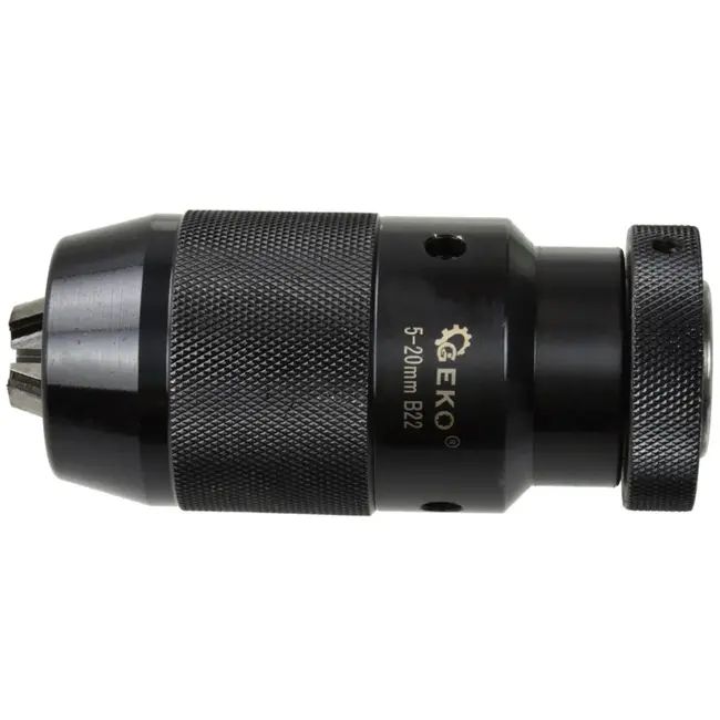 GEKO Snelspanboorkop - Zelfklemmend - Geschikt voor 5-20 mm - B22 aansluiting