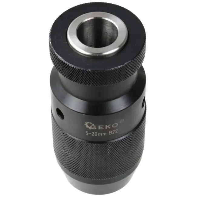 GEKO Snelspanboorkop - Zelfklemmend - Geschikt voor 5-20 mm - B22 aansluiting