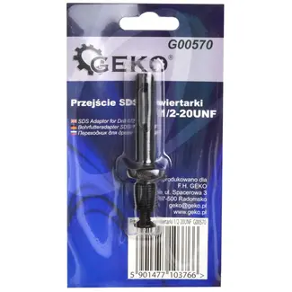 GEKO SDS Plus booradapter - universele aansluiting - robuust ontwerp