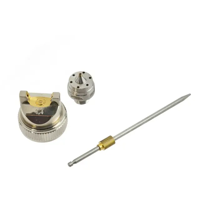 GEKO Nozzle set 1,4 mm - vervangingsonderdelen - precisie spuitpistool