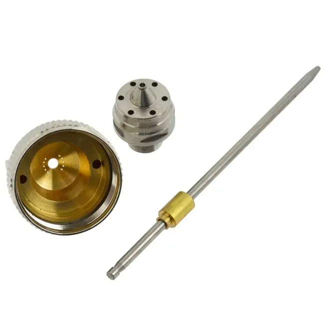 GEKO Vervangingsset spuitpistool - 2,0 mm nozzle en naald - Inclusief luchtkap