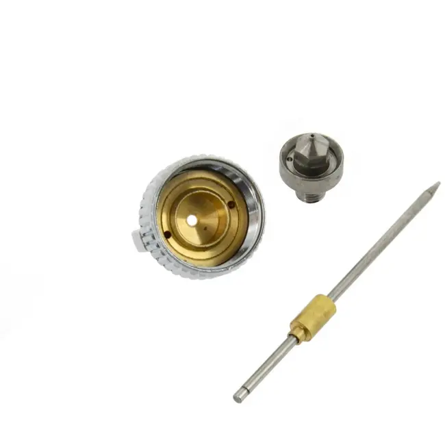 GEKO Vervangingsset spuitpistool - 0,8 mm nozzle en naald - precisieonderdelen