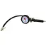 GEKO Pistoolgreep bandenvulpistool - Schokbestendige manometer - 0-12 bar - 370 mm slang