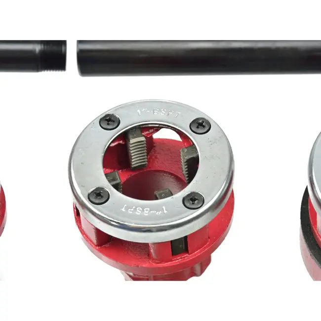 GEKO Ratelsnijset voor pijpen - 4-delig - Geschikt voor 1/2 tot 1-1/4 inch - Inclusief kunststof koffer