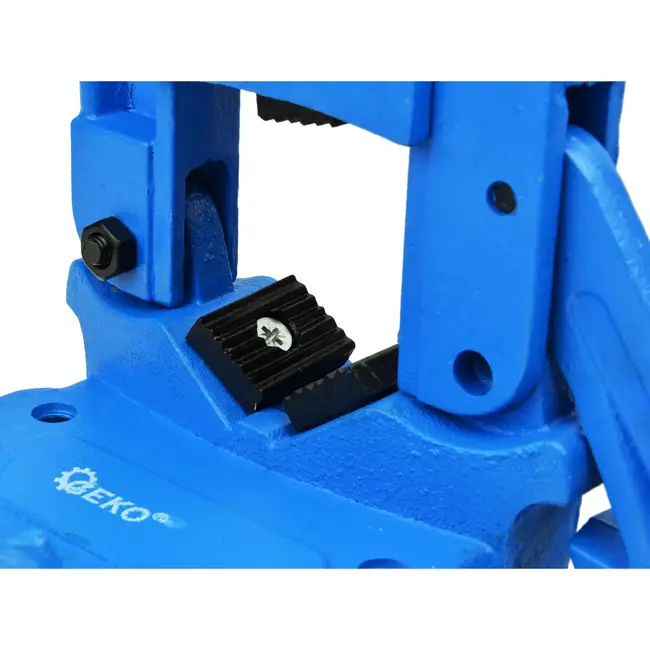 GEKO Pijpklem met scharnierende bovenkant - gietijzer - krachtige grip - capaciteit tot 50 mm