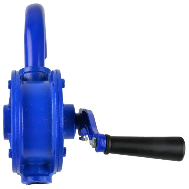 GEKO Handmatige roterende brandstofpomp - gietijzer - 3-delige zuigbuis - max. 25 l/min - voor vaten tot 210 l