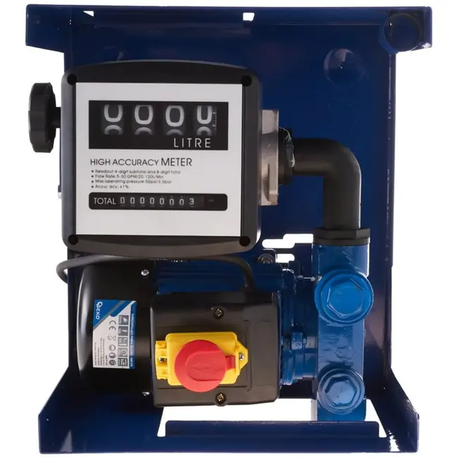 GEKO Elektrische zelfaanzuigende oliepomp - 950W - robuust gietijzer - 2400 l/u - 230V