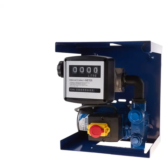 GEKO Elektrische zelfaanzuigende oliepomp - 950W - robuust gietijzer - 2400 l/u - 230V