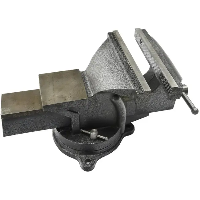 GEKO Werkbank bankschroef - draaibare kop - gietijzer - 200 mm