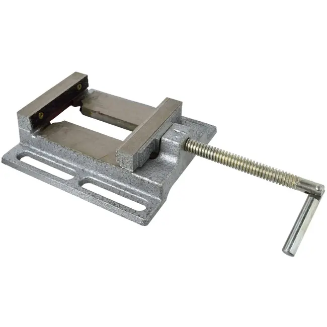 GEKO Boorklem - Gietijzer - 100 mm - Sterke grip - Precisie bewerking