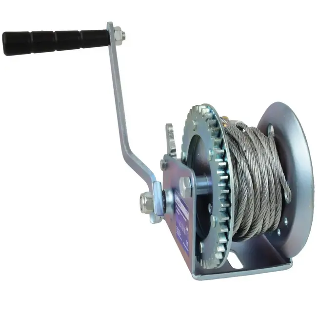 GEKO Handlier - 450 kg - 10 m staalkabel - Veiligheidsratel - Twee richtingen