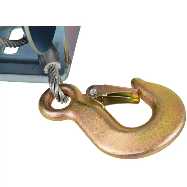 GEKO Handlier - 850 kg - 10 m staalkabel - Handrem - Verstelbare bevestiging