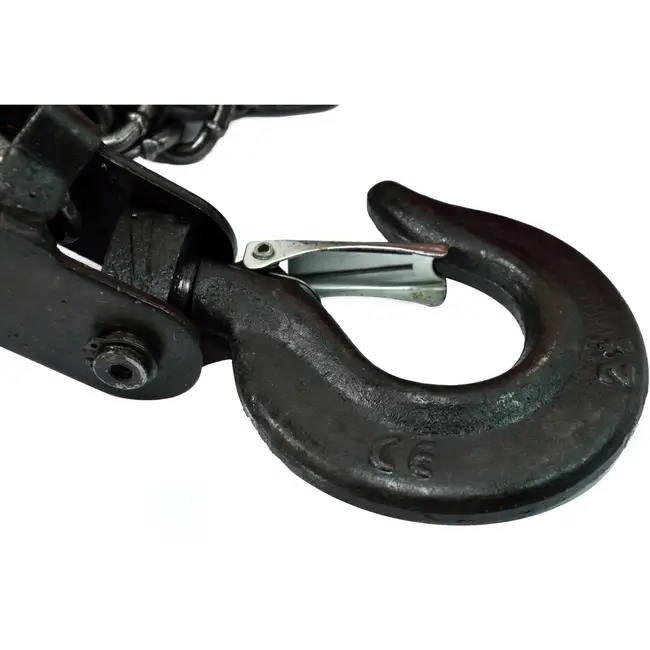 GEKO Kettingtakel - 2000 kg - 2,5 m hijshoogte - Staalconstructie