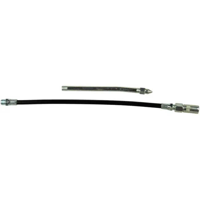 GEKO Vetspuit - Pistol- en hefboomgreep - 400 ml - Chroomafwerking