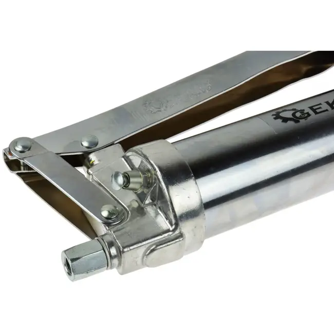 GEKO Vetspuit - Zilver - 600 ml - Hoge Druk - Slipvaste Greep