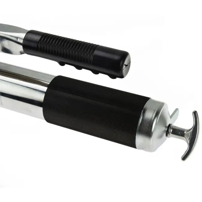 GEKO Vetspuit - Zilver - 600 ml - Hoge Druk - Slipvaste Greep