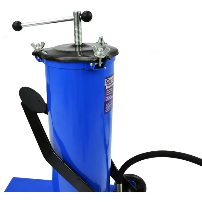 GEKO Voetbediende vetpomp - hoge druk - 6L capaciteit - 1,8m slang