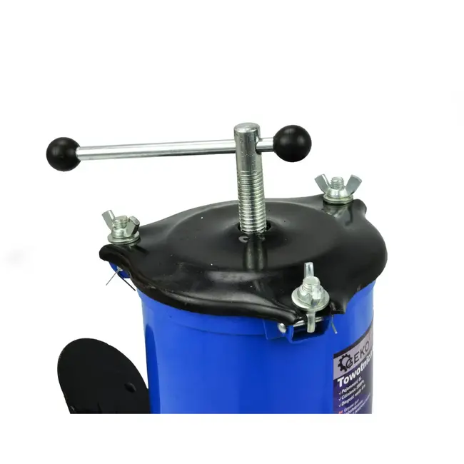 GEKO Voetbediende vetpomp - hoge druk - 6L capaciteit - 1,8m slang