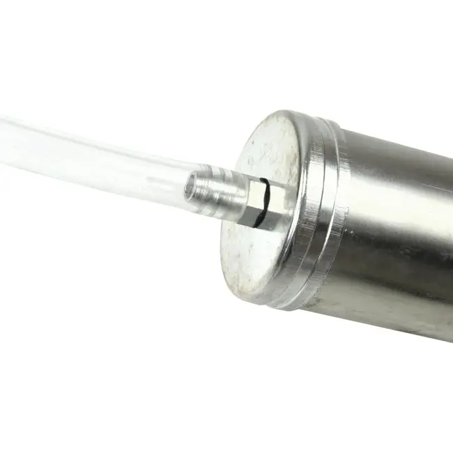 GEKO Oliezuiger - 500 ml - Chroom - Anti-slip - T-bar plunjer