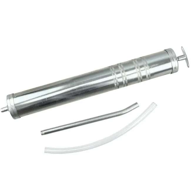 GEKO Oliezuiger - 1000 ml - Antislip - T-bar Plunjer - Chroomafwerking